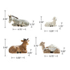 Presépio 12 peças conjunto completo