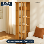 Promoções de Natal - Estante Giratória de 6 Camadas 360° Premium