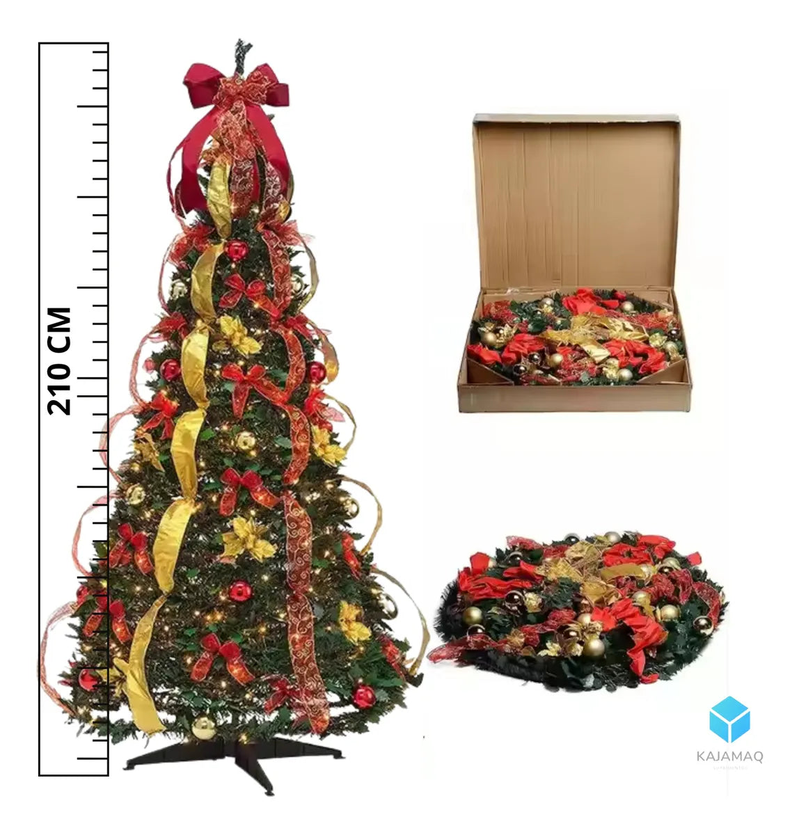 Natal Morada: Árvore Pop-Up Mais Prática do Brasil por Tempo Limitado!