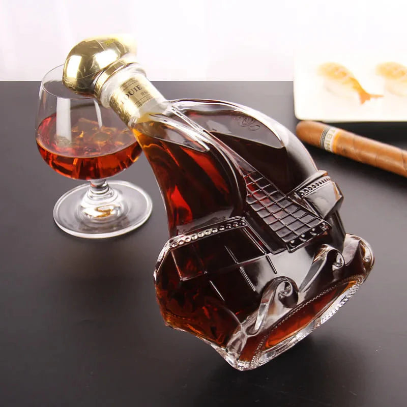 Decanter de Vinho Whisky Vidro Caravela Bar em Casa 700ml