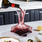 Decanter de Vinho Whisky Vidro Criativo Bar em Casa 1400ml