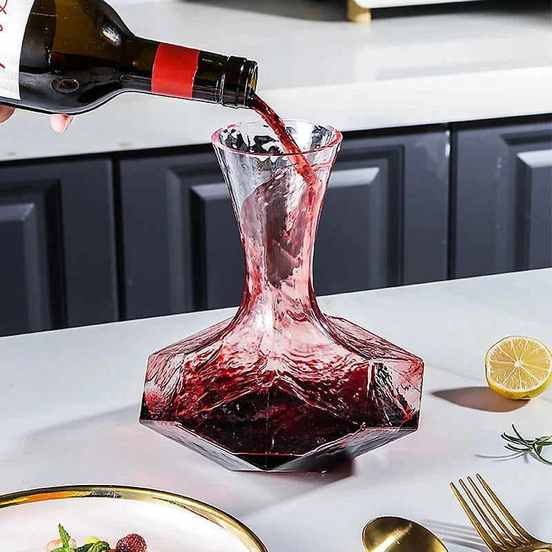 Decanter de Vinho Whisky Vidro Criativo Bar em Casa 1400ml