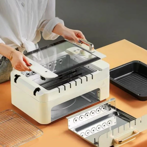 (PROMOÇÃO DE NATAL) Grill SmartHome 3 em 1 - Exclusividade Morada