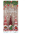 Decoração de porta Natalina, pano de fundo.