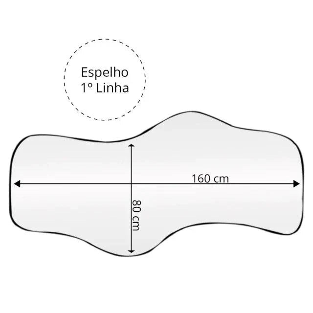 Espelho de Sala Serenidade 160x80cm