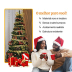 (MAIS VENDIDO) Arvore de Natal Pinheiro Montagem Instantânea com Controle Remoto + 700 Leds PROMOÇÃO BLACK FRIDAY