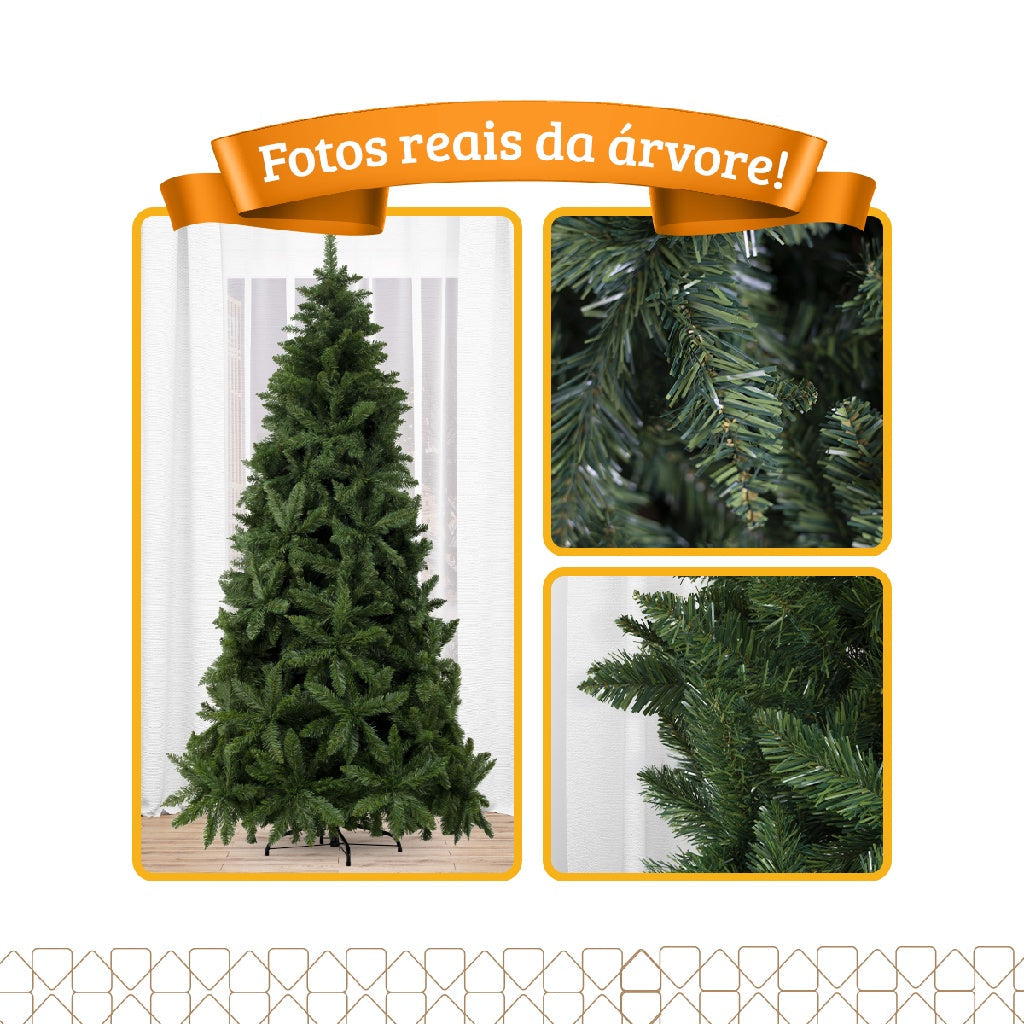 (MAIS VENDIDO) Arvore de Natal Pinheiro Montagem Instantânea com Controle Remoto + 700 Leds PROMOÇÃO BLACK FRIDAY