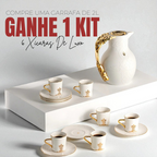 Garrafa Térmica DioureLux® + BRINDE Conjunto de 6 Xícaras